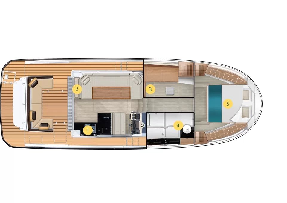 1 cabin & 1 bathroom