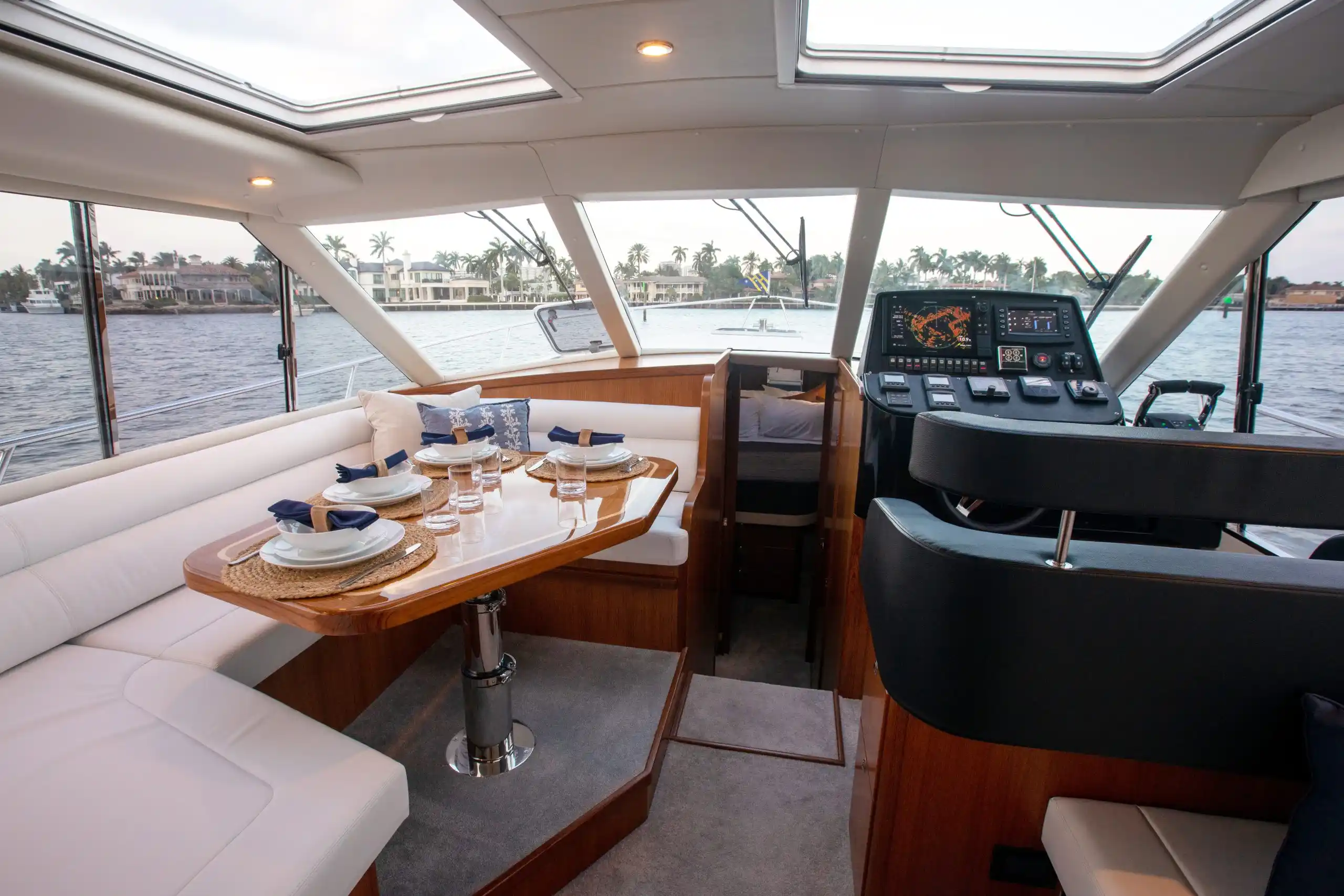 Interni del Hylas Yachts M47