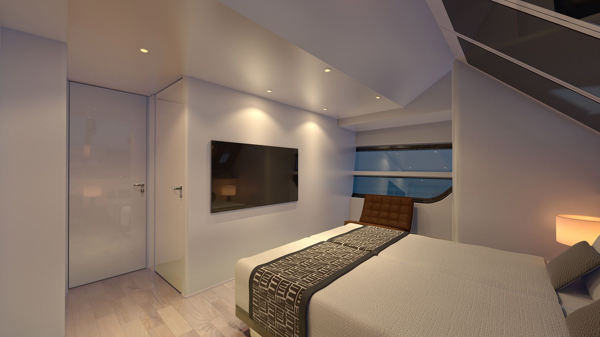 Dutch American DA 75 Beachclub Interior