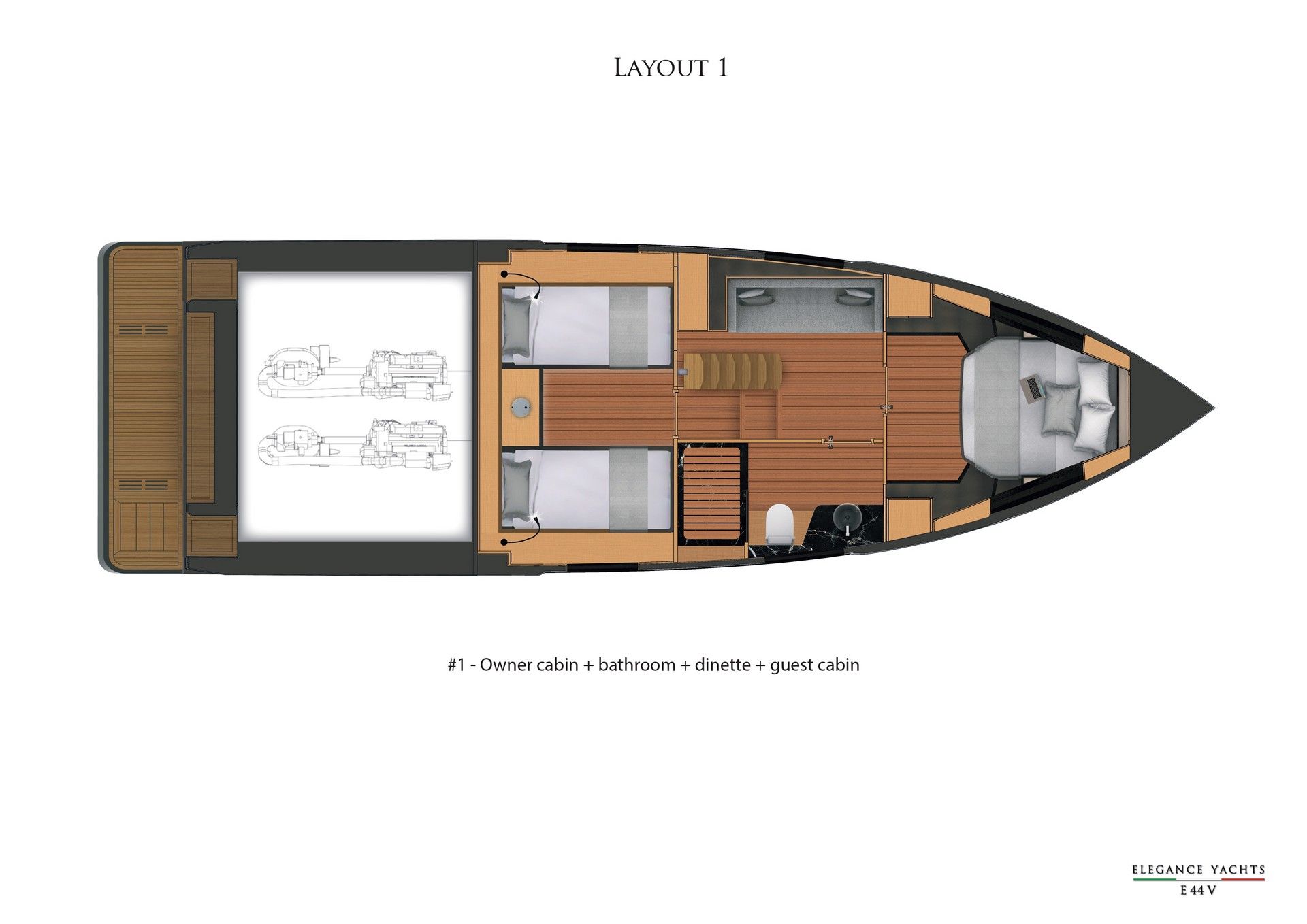 2-Cabin Layout