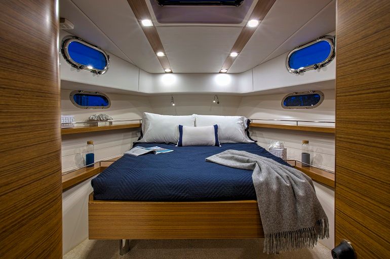 Innenbereich der Outback Yachts 50