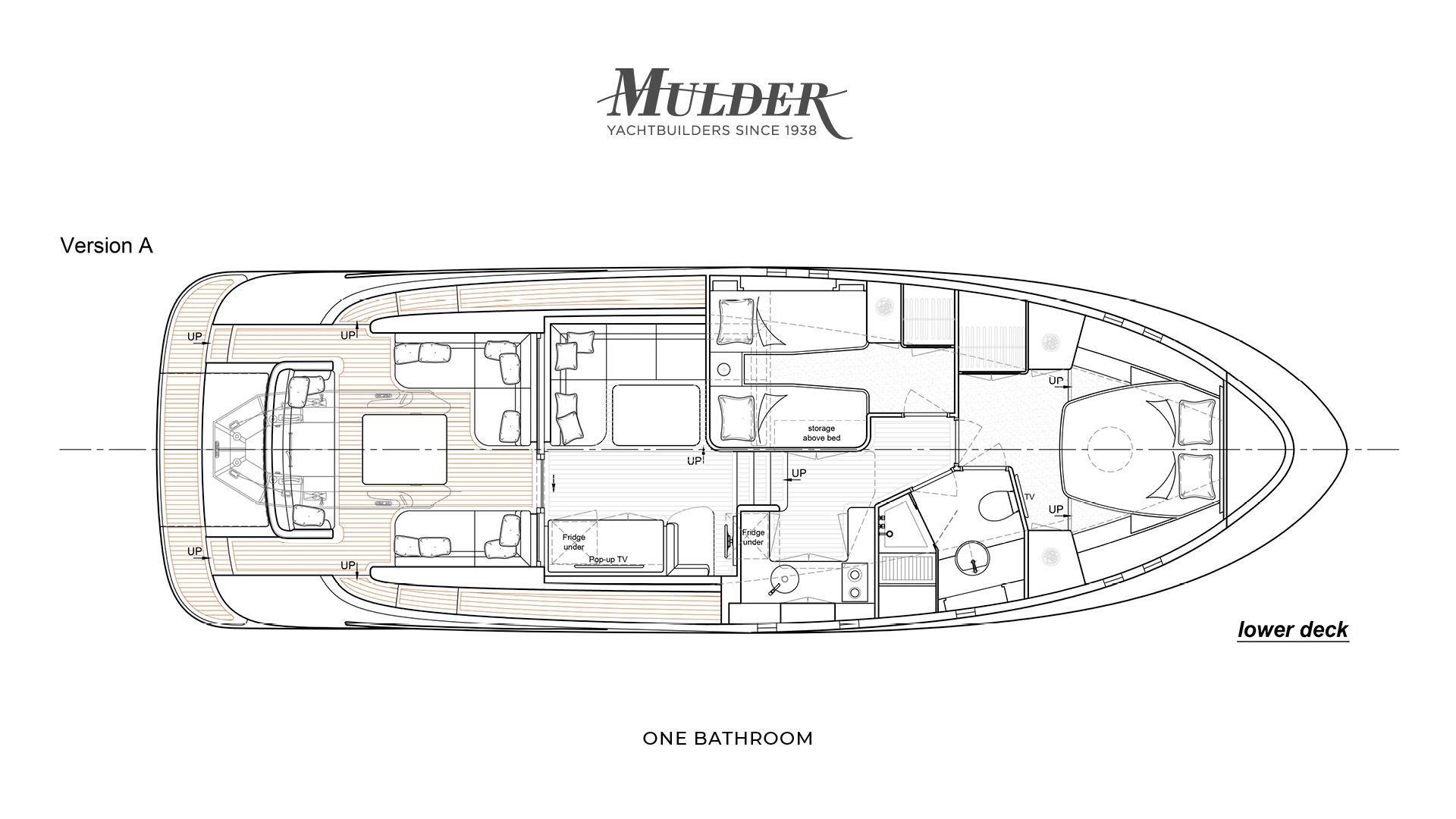 2-cabin Layout /w One Bathroom