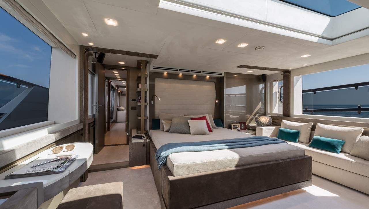 Innenbereich der Monte Carlo Yachts MCY 96