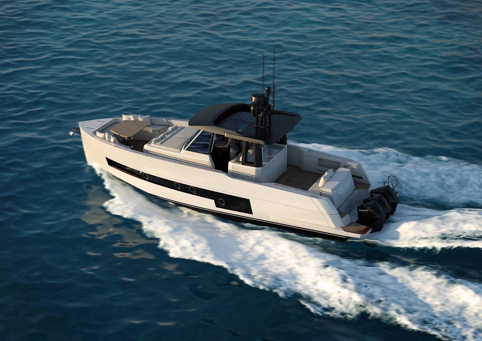 Interni del Sundeck 400