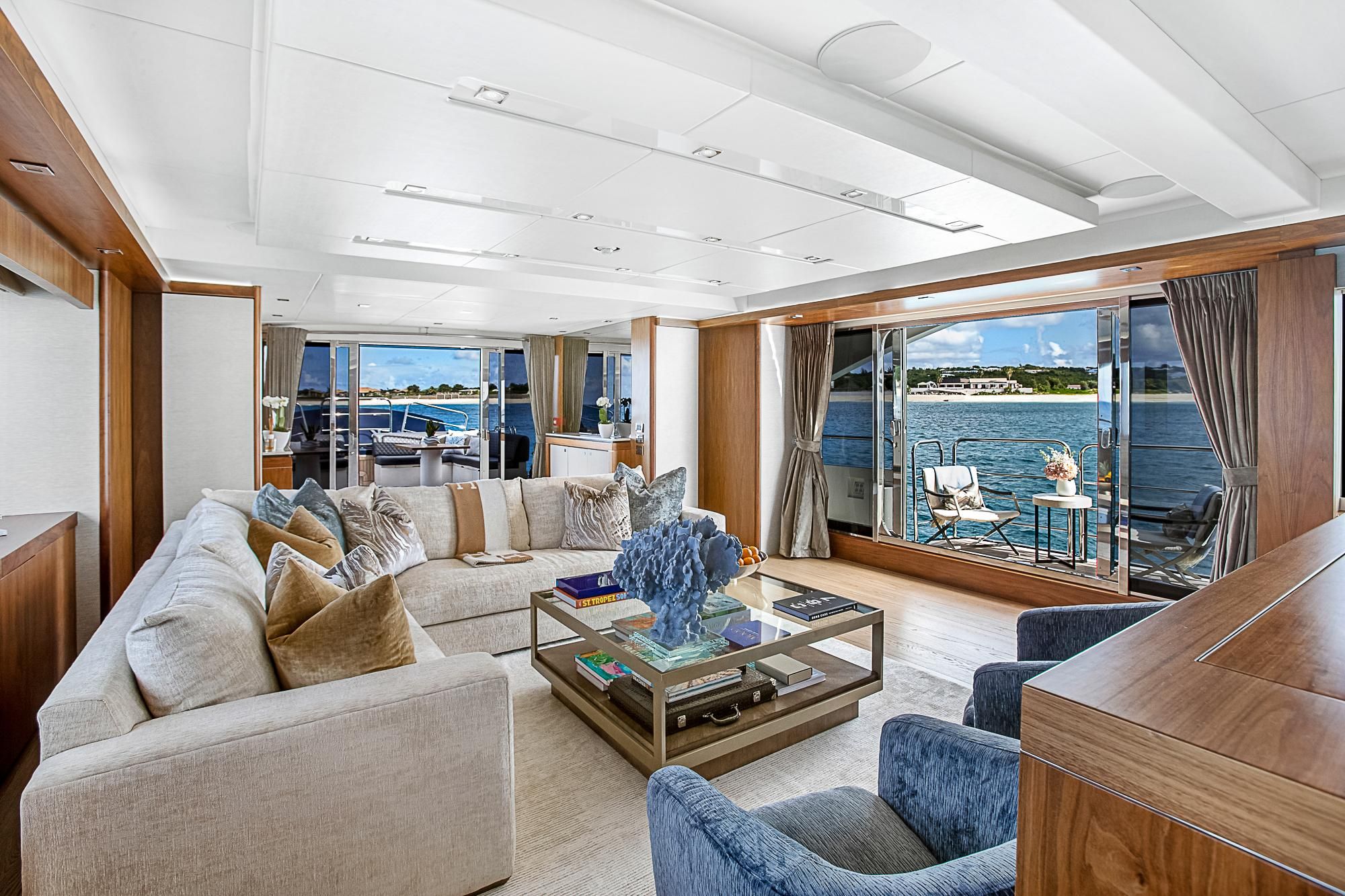 Interior del Sunseeker Sport  115'
