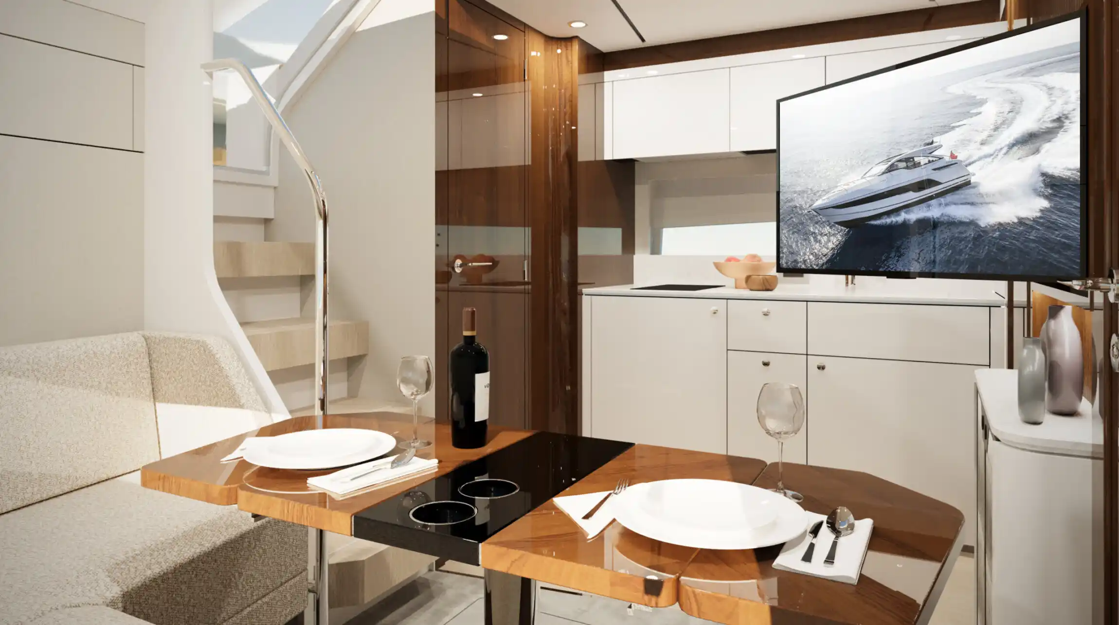 Fairline Targa 47 Open Interior
