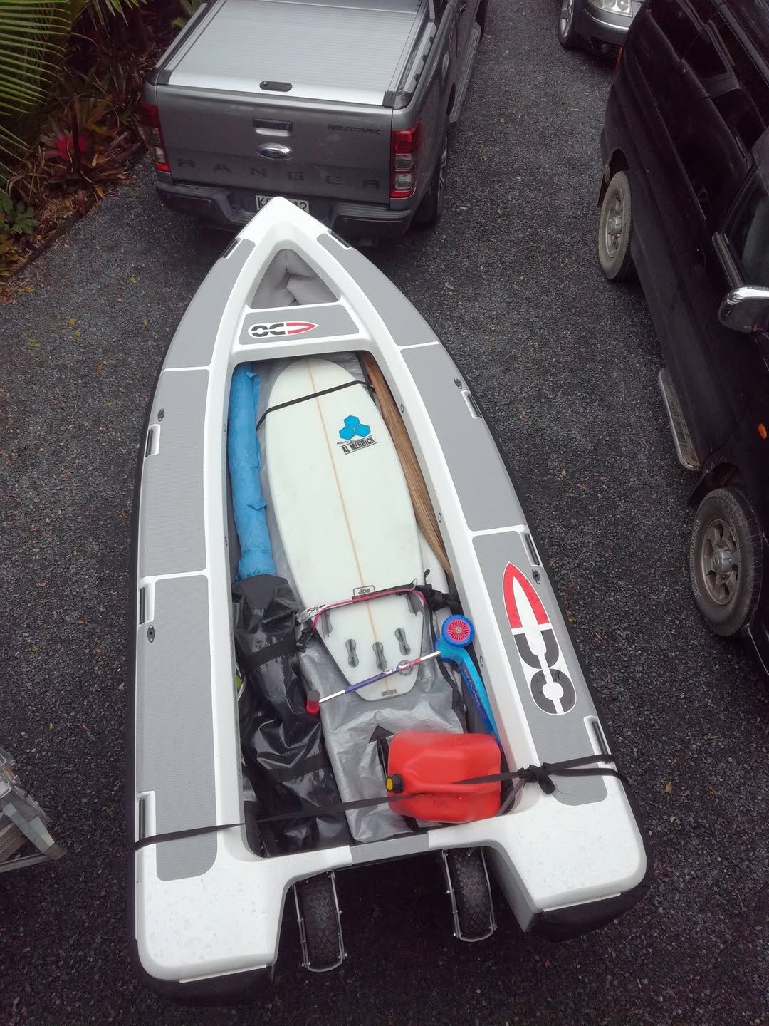 OC Tenders OC350 Tender Interior