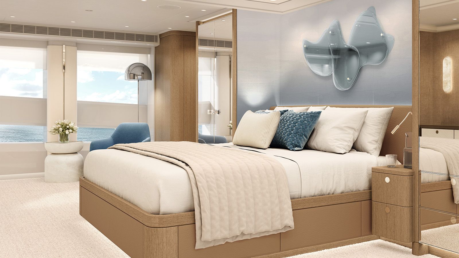 Interieur van de Heesen Yachts Evita
