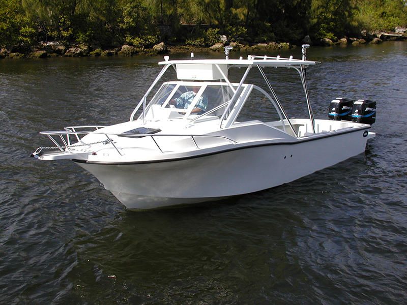 Dusky 252 Cuddy Side Steering