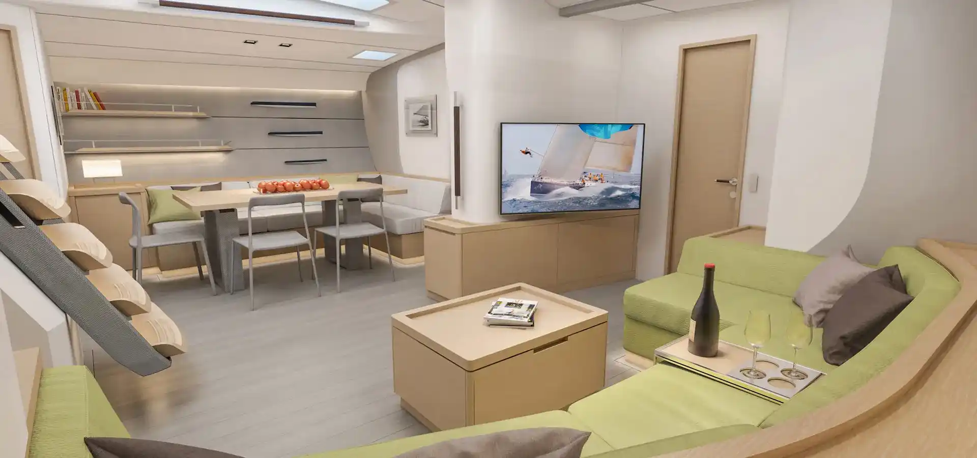 Intérieur du Southern Wind SW-RP90