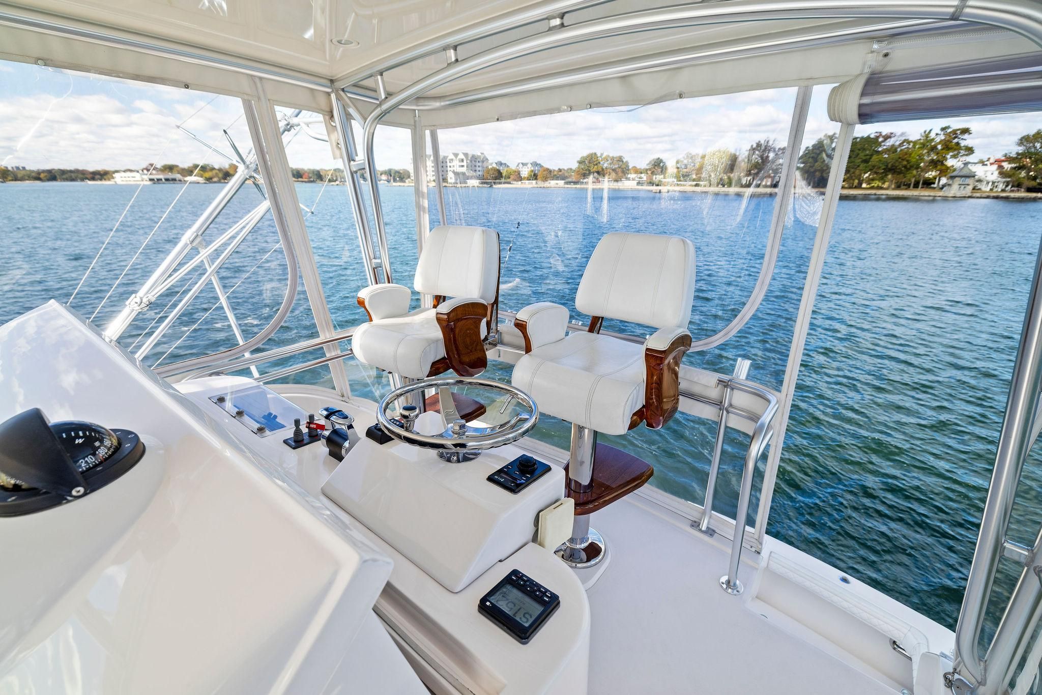 Bertram Convertible 45' Interior