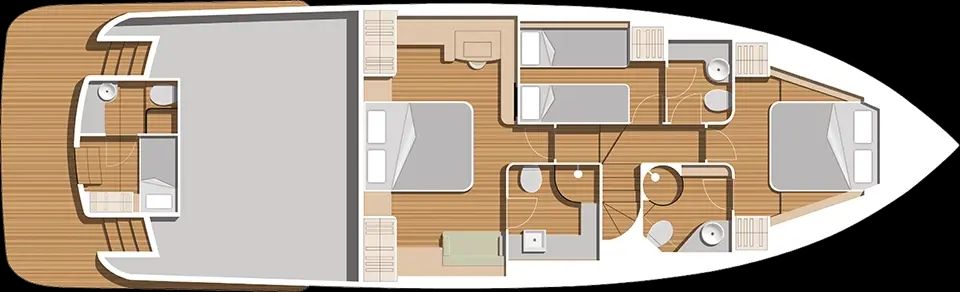 3-Cabin Layout