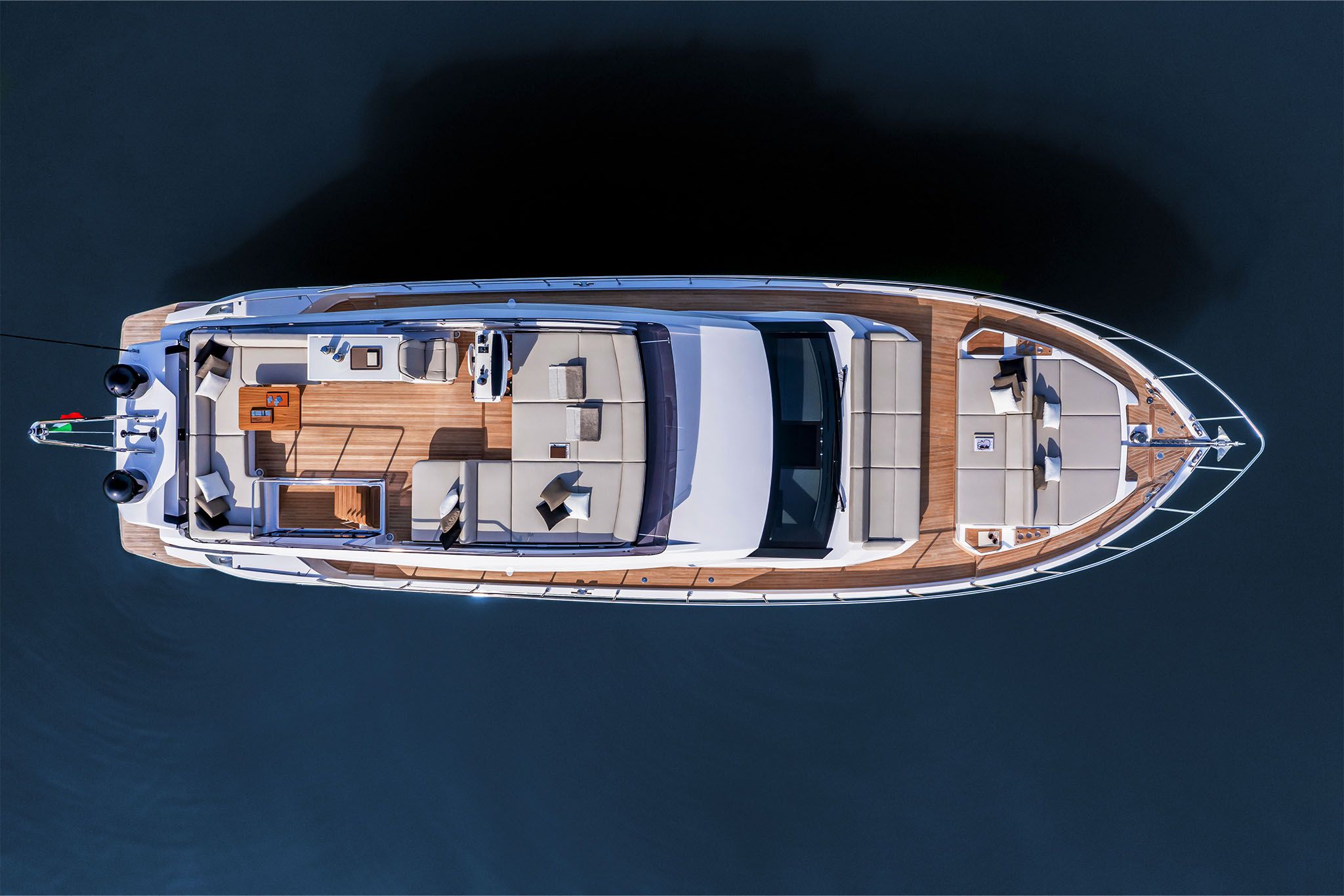 Extérieur du Ferretti Yachts 580