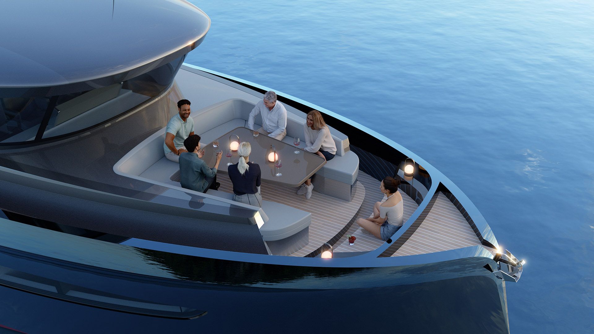 Dutch American DA 75 Beachclub Exterior