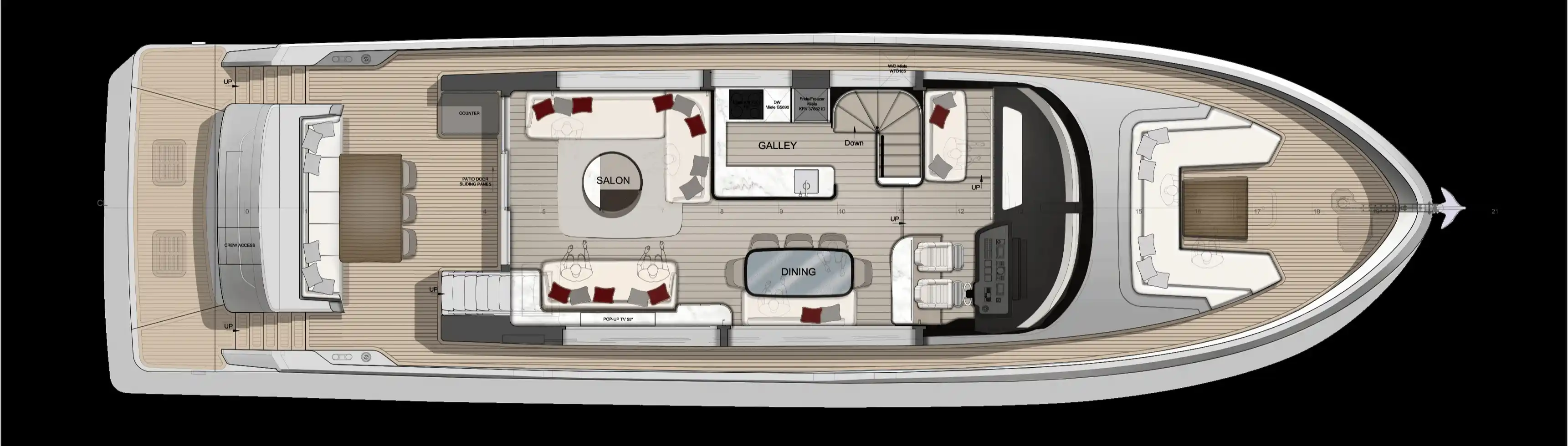 4-Cabin Layout