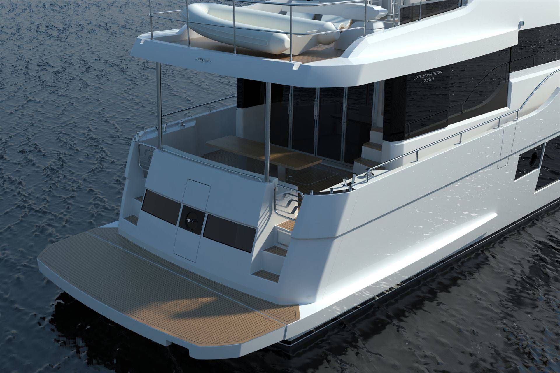Exterieur van de Sundeck 700