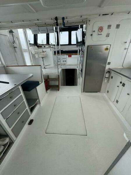 Interieur van de Custom Monroe 52