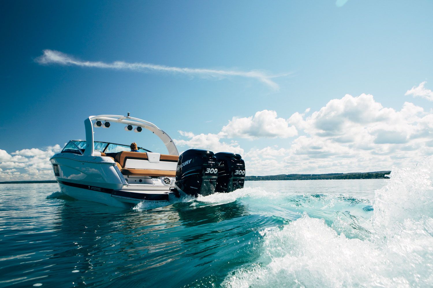 Außenbereich der Four Winns Horizon 290 OB