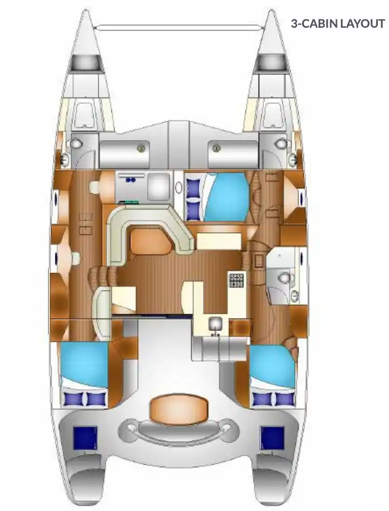 3-Cabin Layout