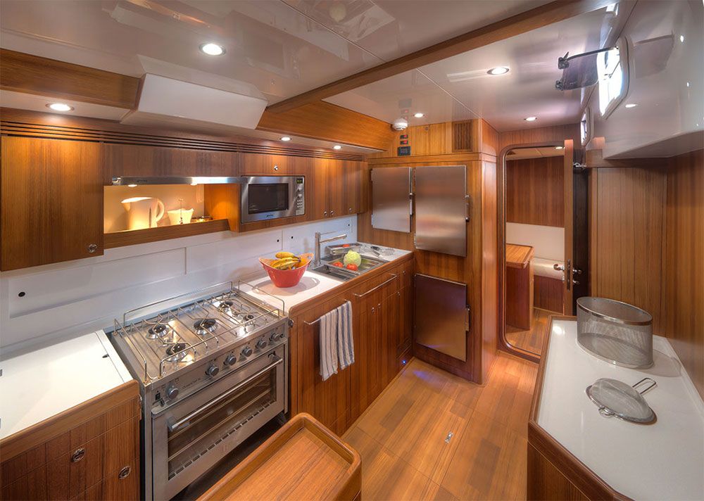 Interior del Comar Comet 100 RS