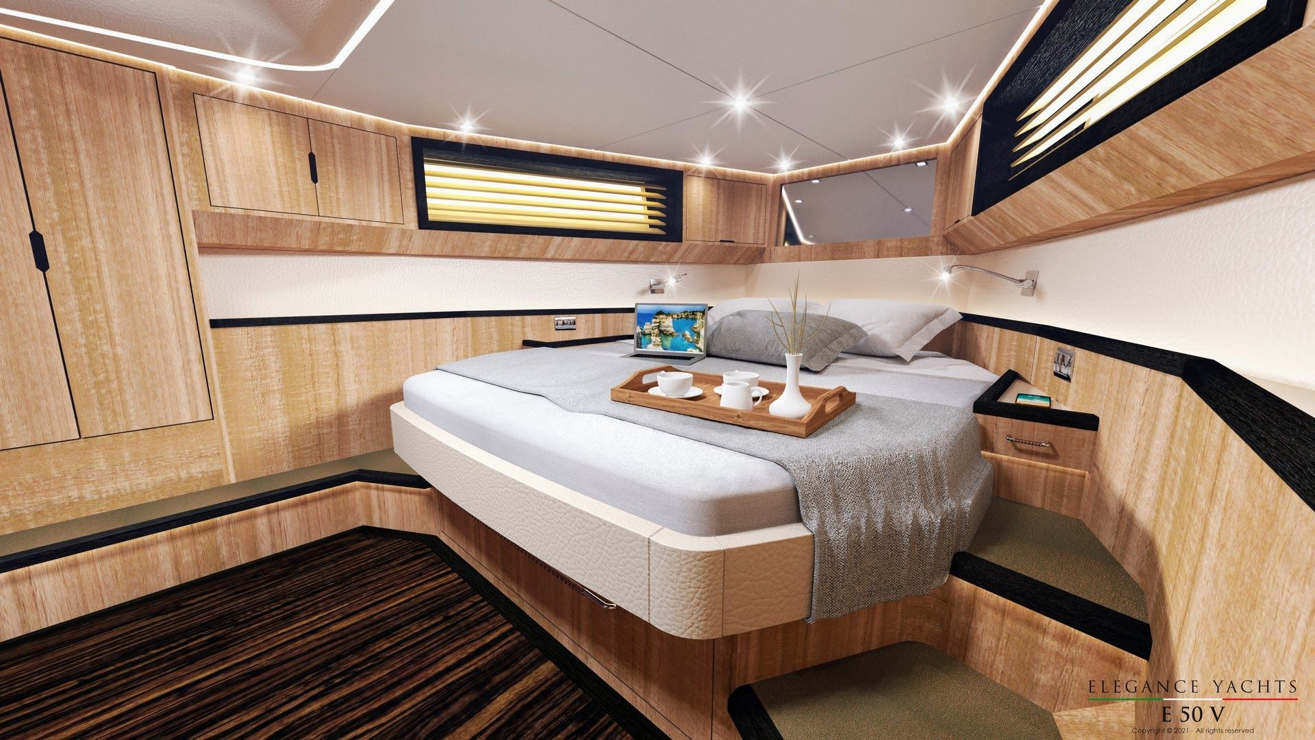 Interieur van de Elegance E50V
