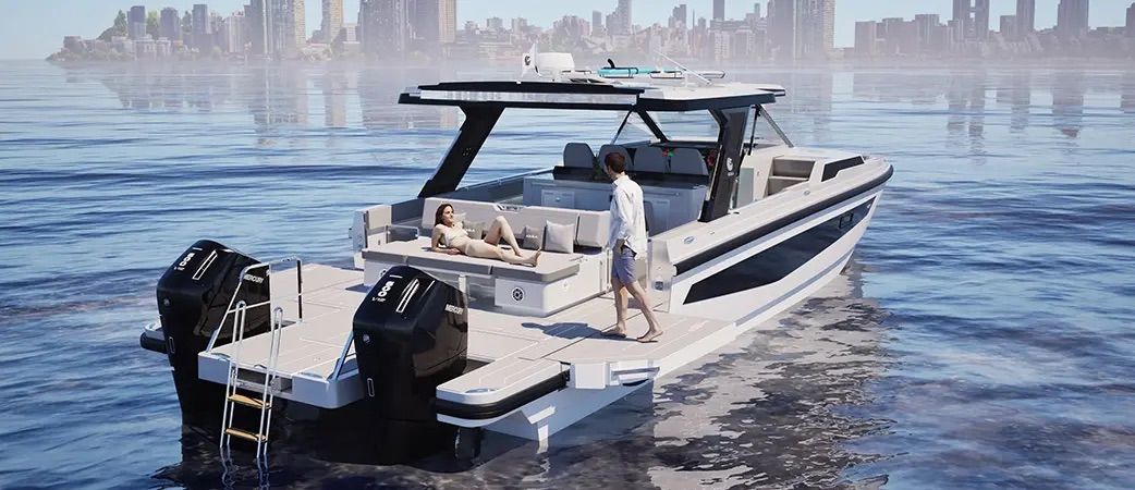 Exterior del Aquila 45 Sport