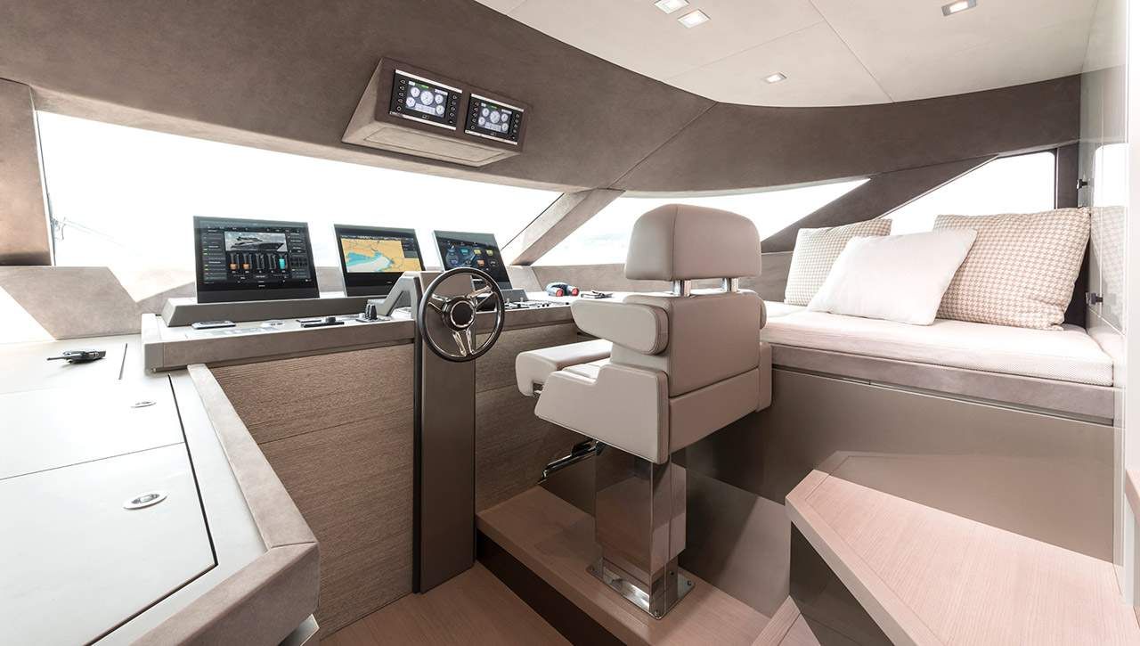Innenbereich der Monte Carlo Yachts MCY 96