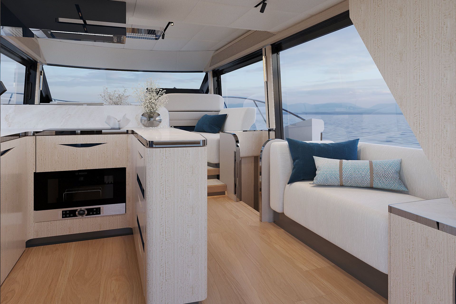 Galeon Yachts 520 Fly Interior