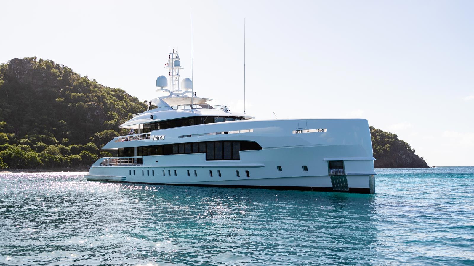 Exterior del Heesen Yachts Home
