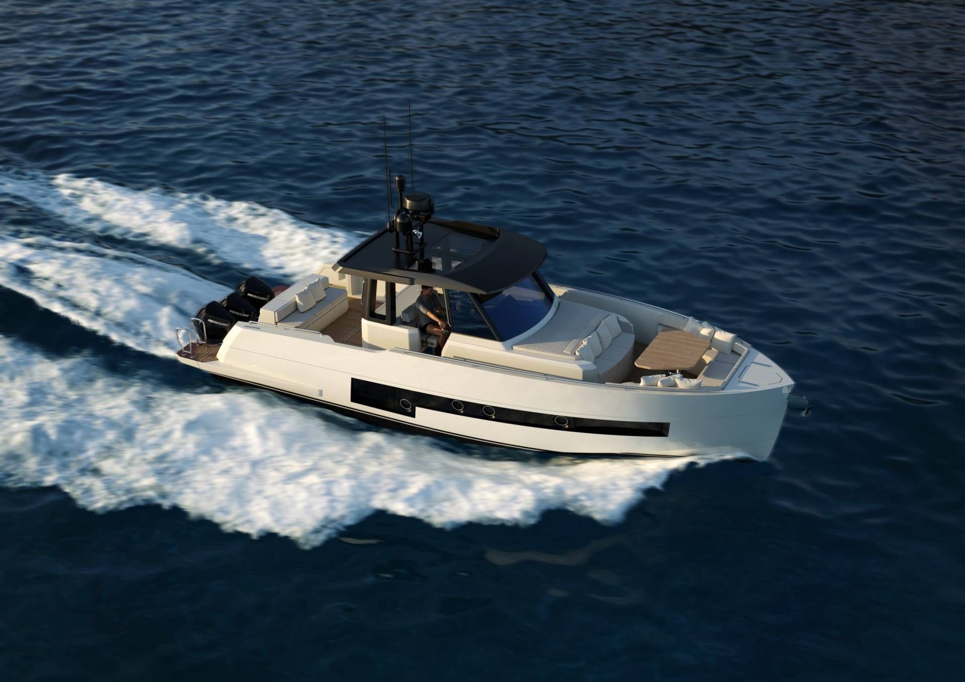 Interni del Sundeck 400