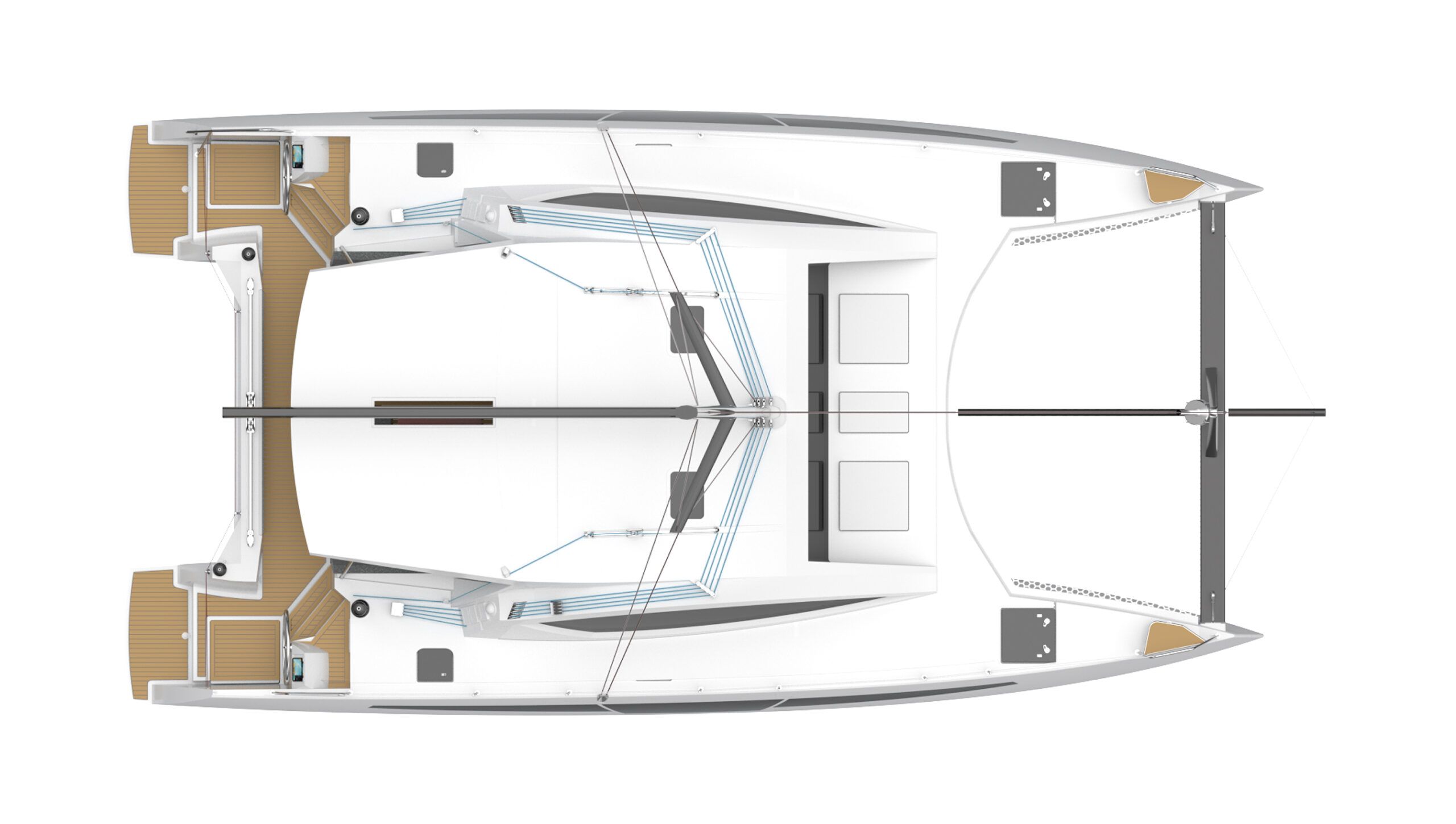 3-cabin Layout