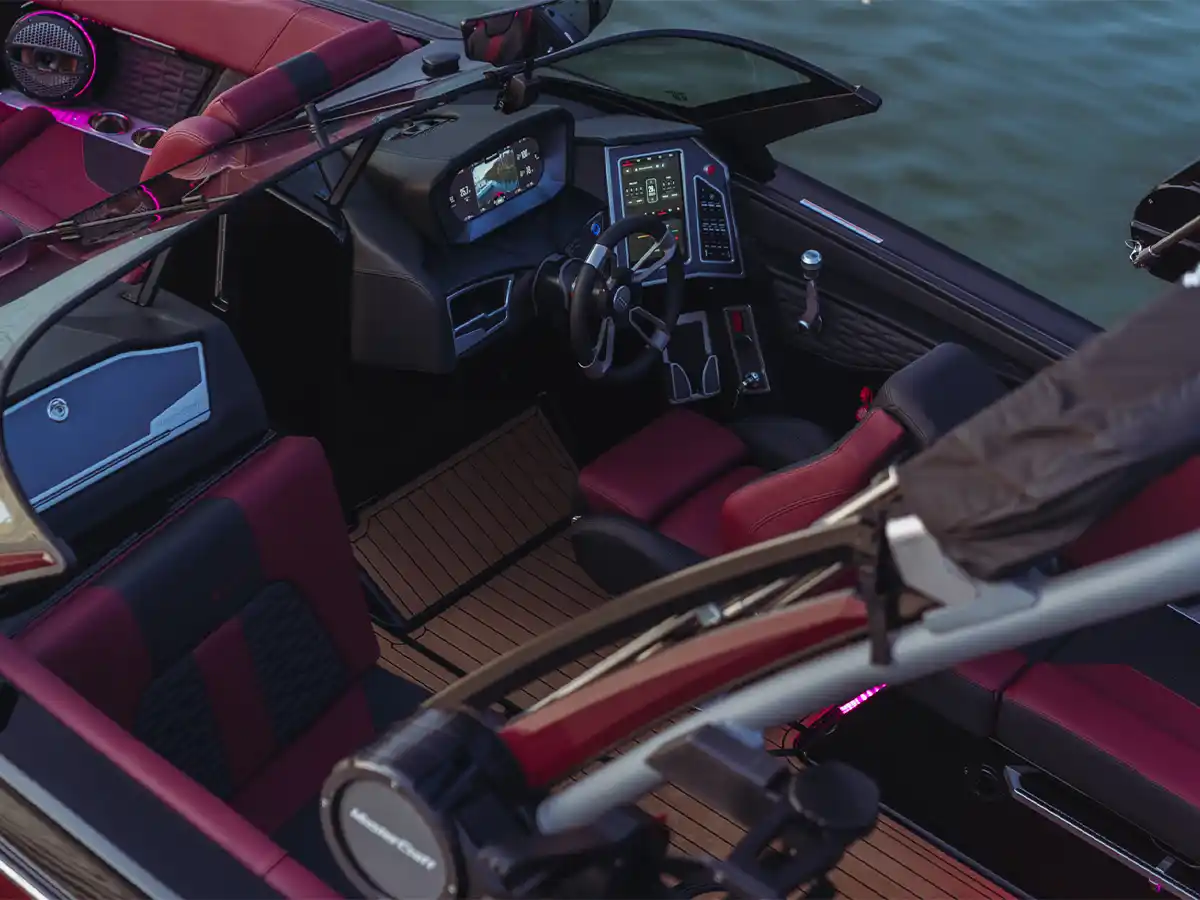 Interni del MasterCraft X22