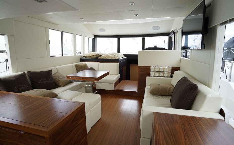 Intérieur du Sundeck 620