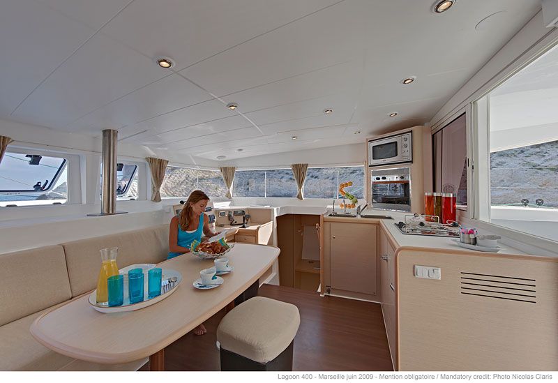 Lagoon 400 Interior
