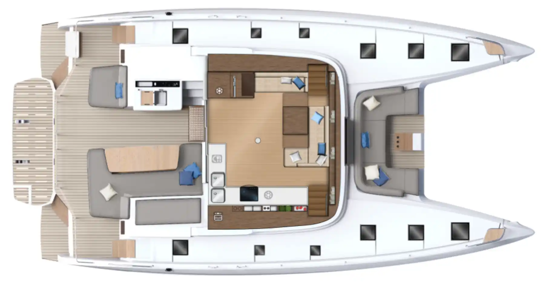 6-Cabin Layout - Millenium