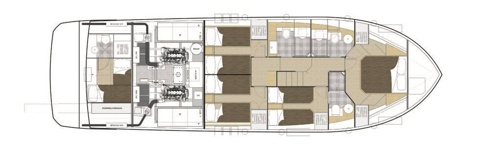 4-Cabin Layout