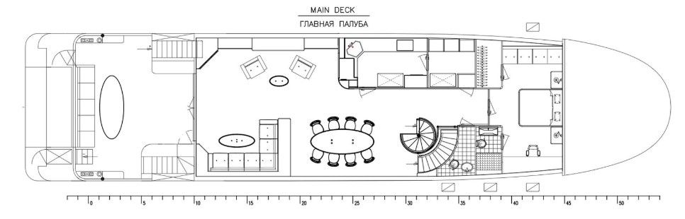 4-cabin Layout