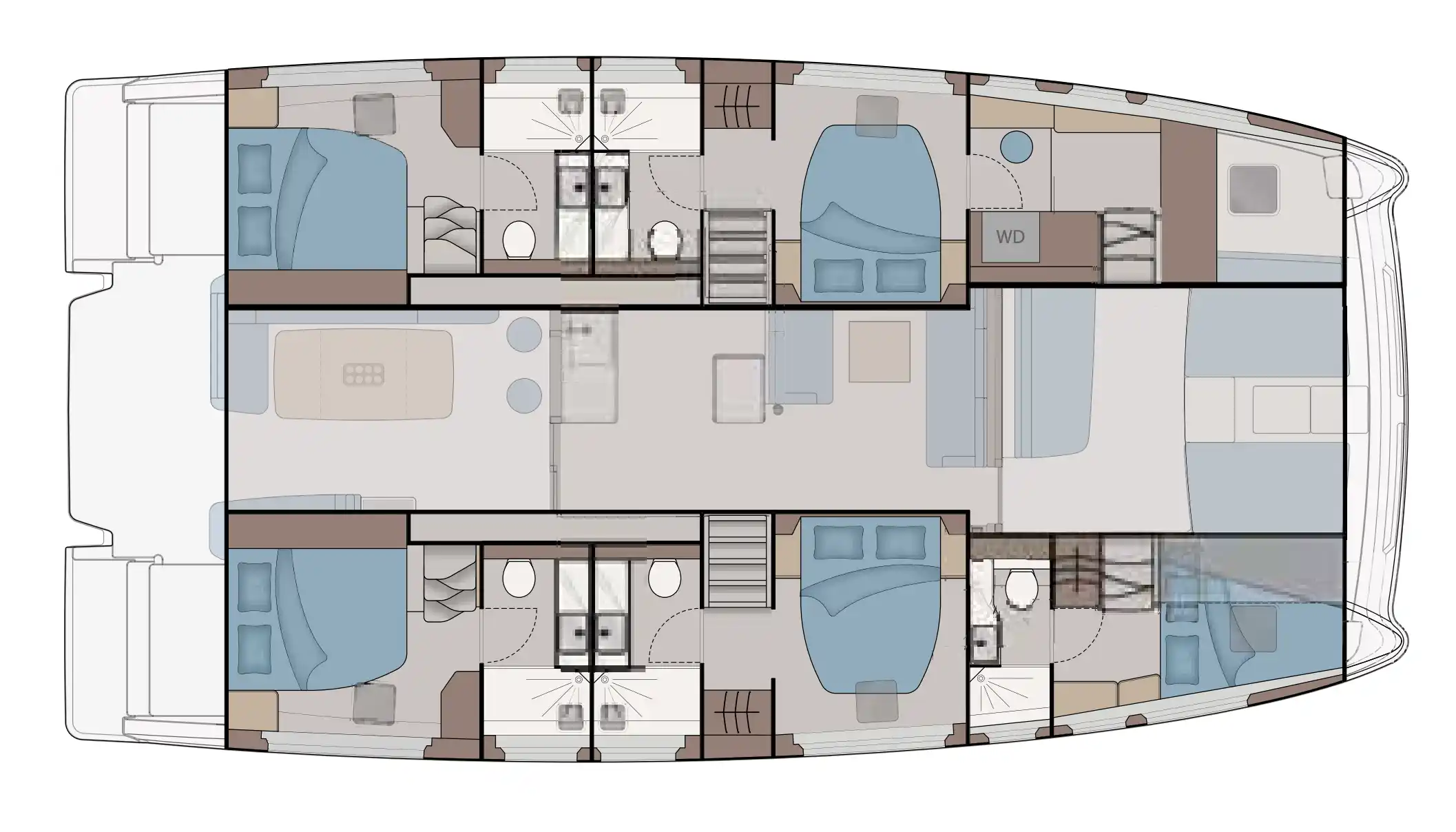 5 Cabin / 5 Head
