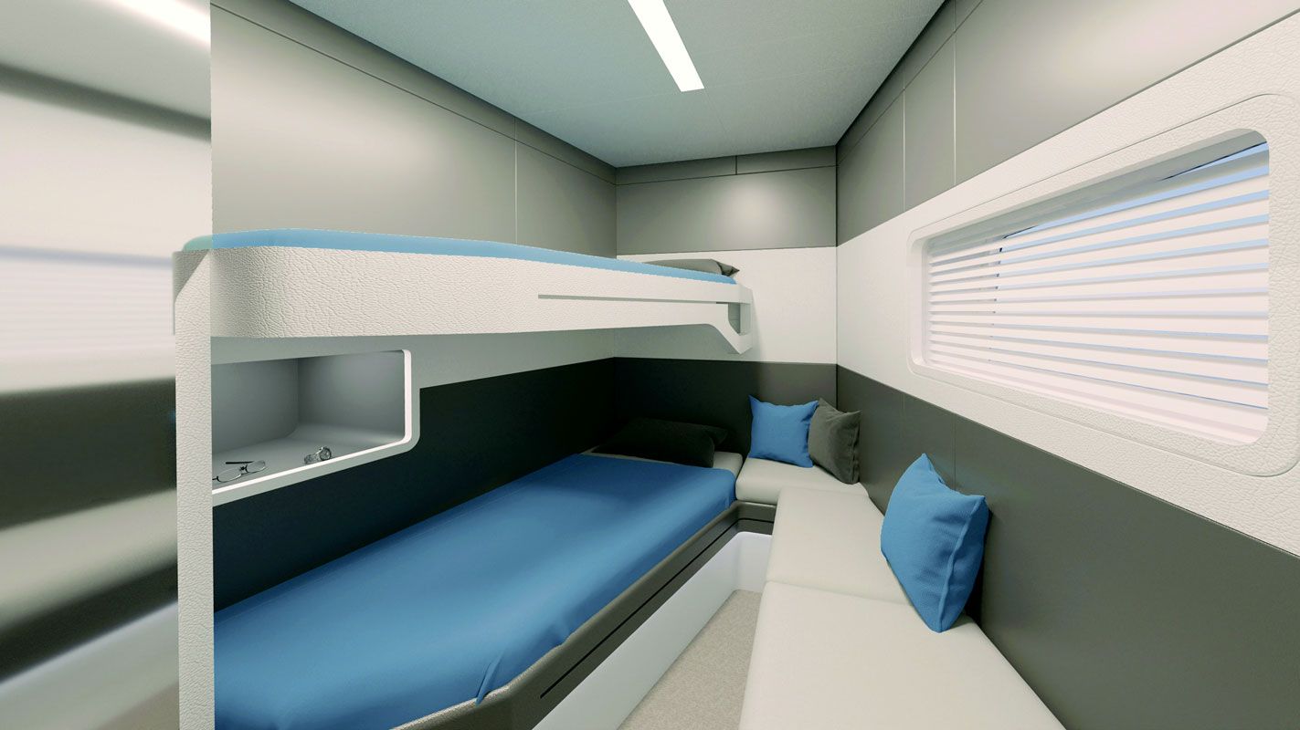 Lazzuri Atlantic Volcat 43 Interior