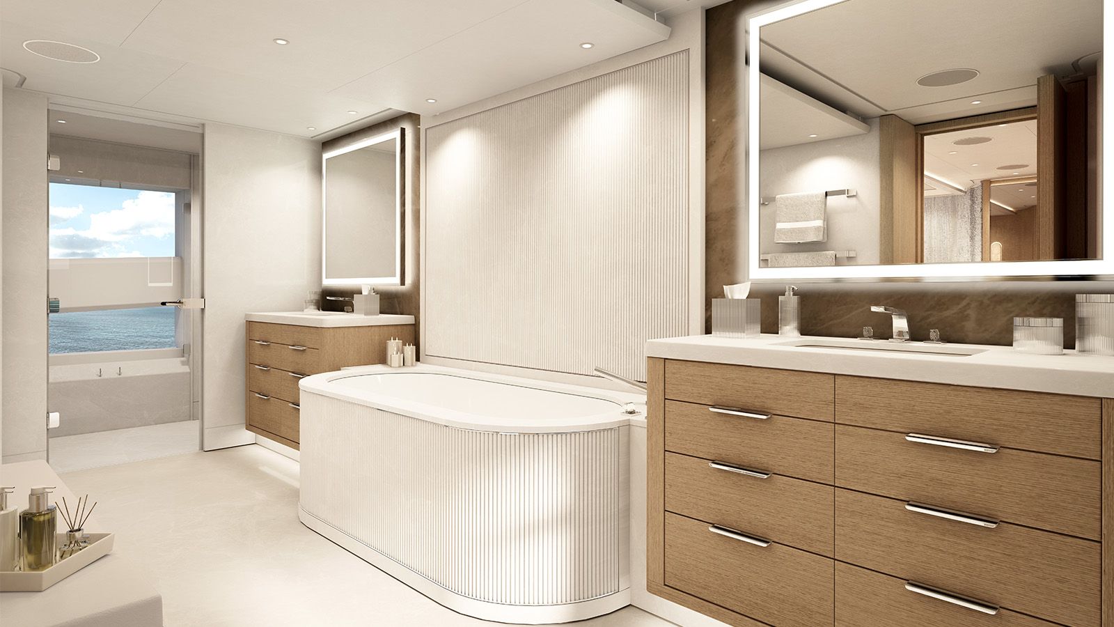 Interieur van de Heesen Yachts Evita