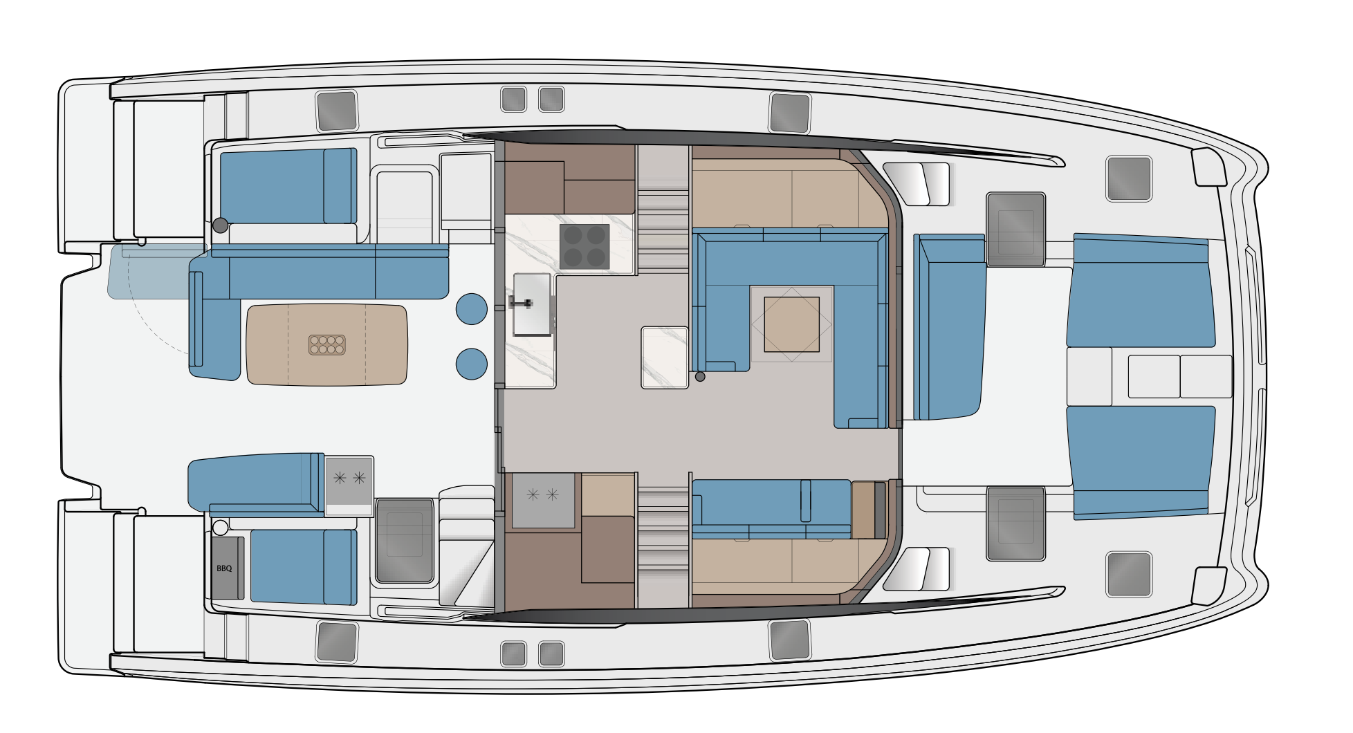 5 Cabin / 5 Head