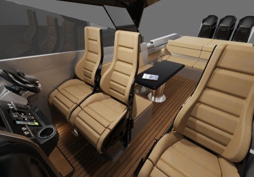 Ribco Marine RSY 46 Outboard Interior