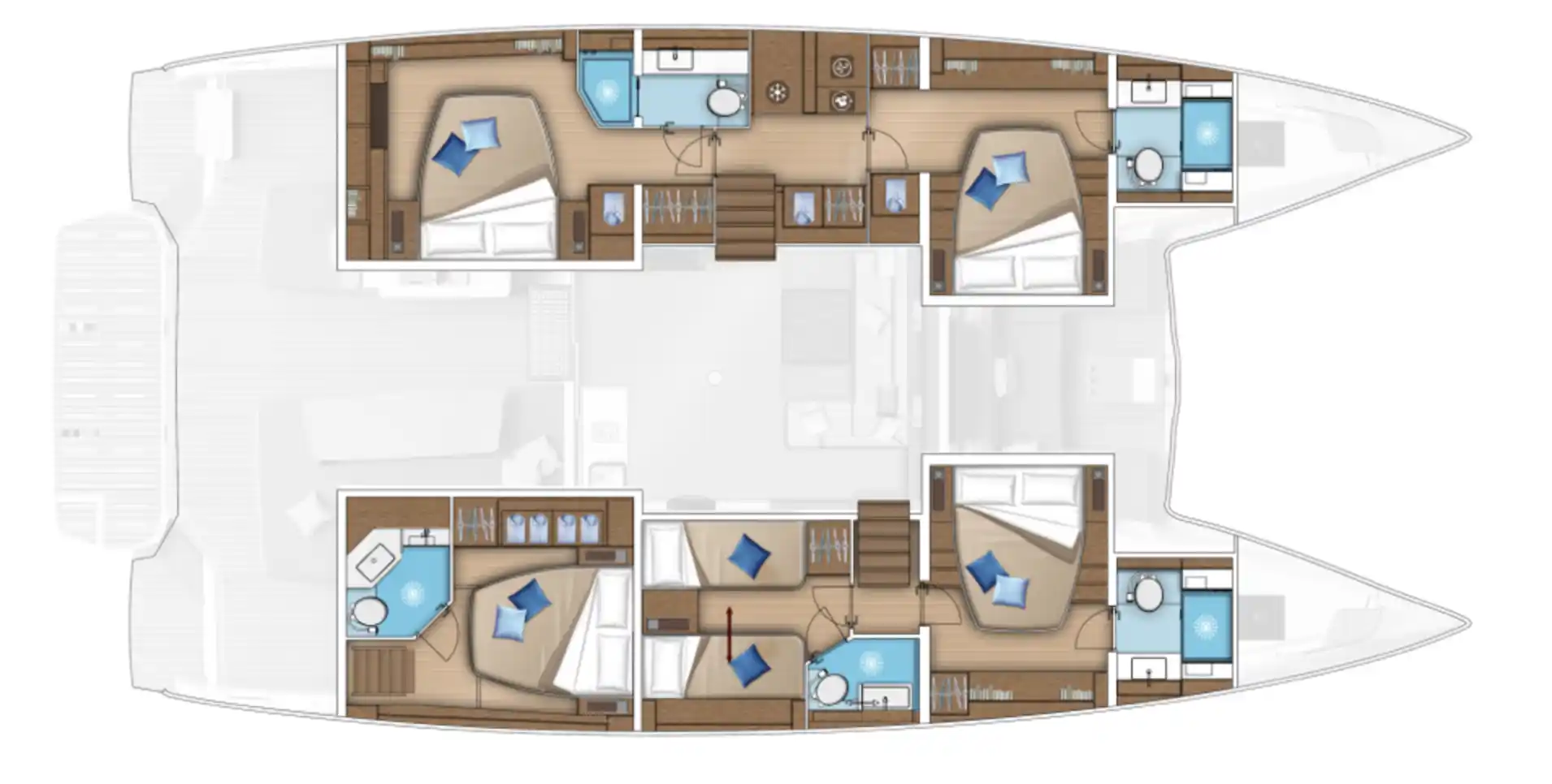5-Cabin Layout