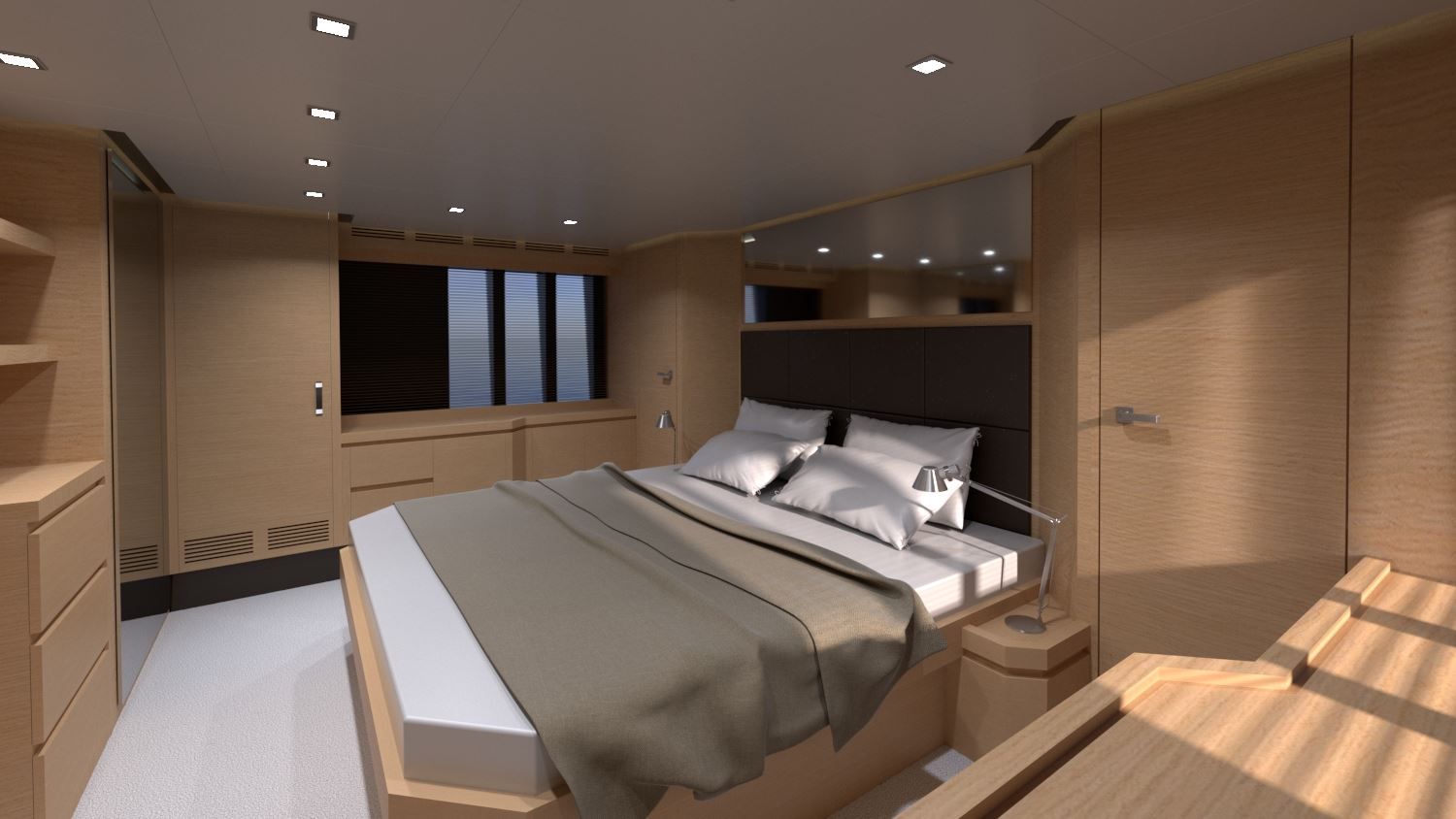 Interieur van de Sundeck 700