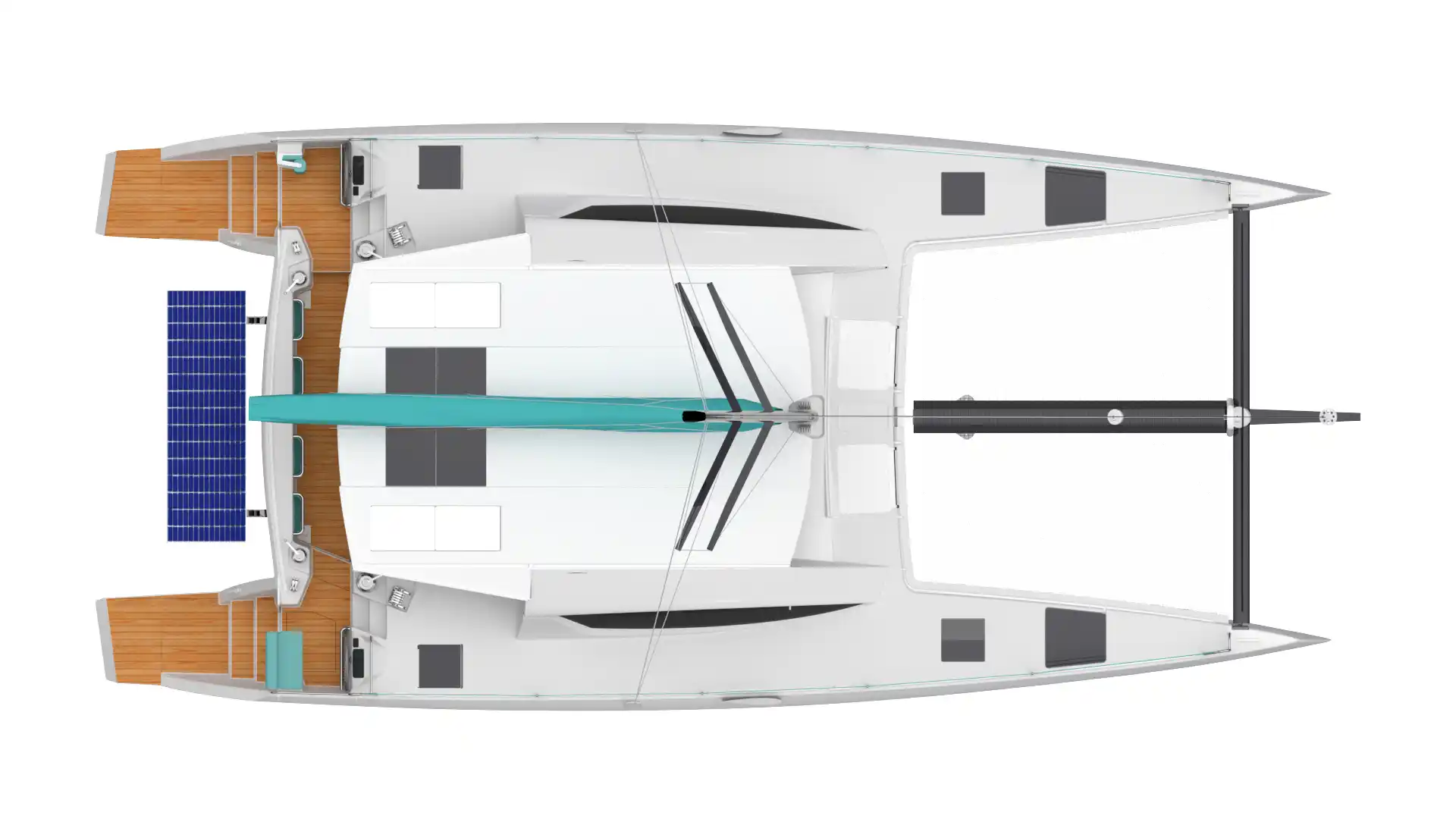 3-cabin Layout