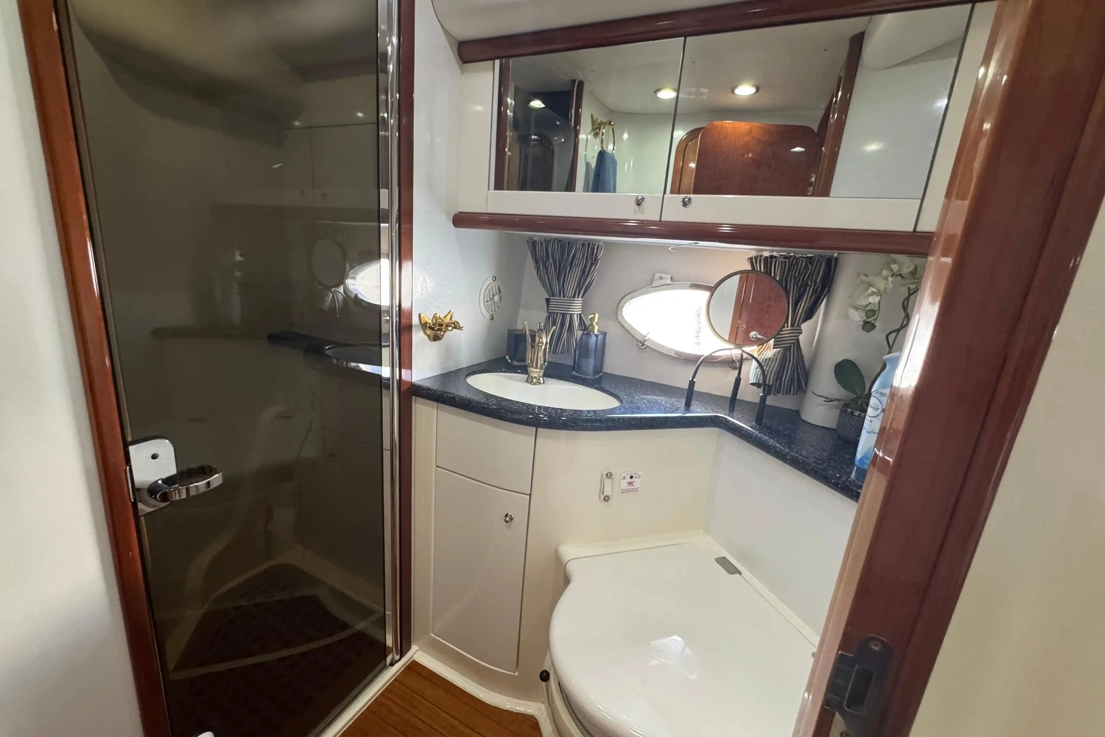 Interieur van de Sunseeker Predator 56