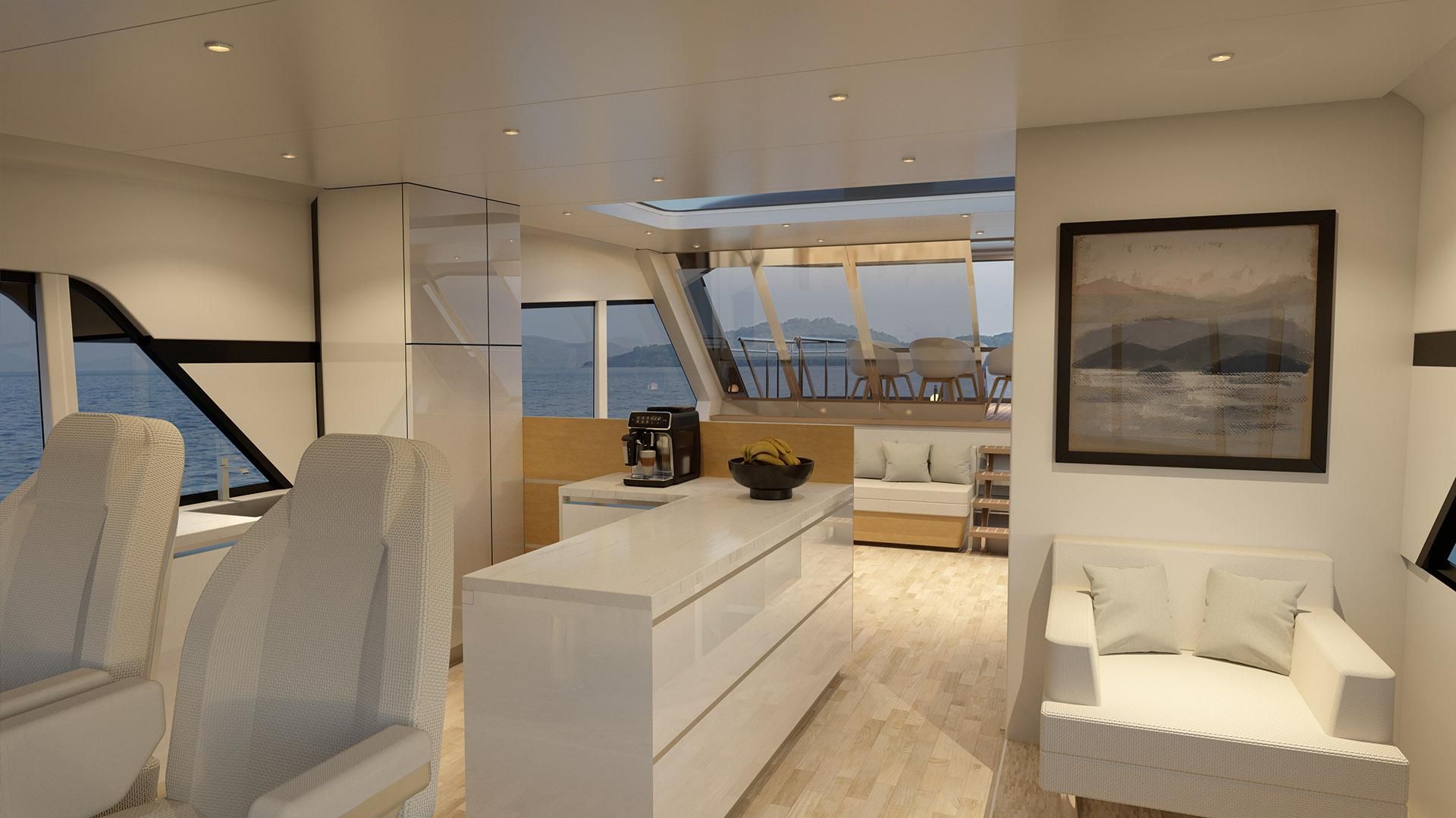 Dutch American DA 75 Beachclub Interior