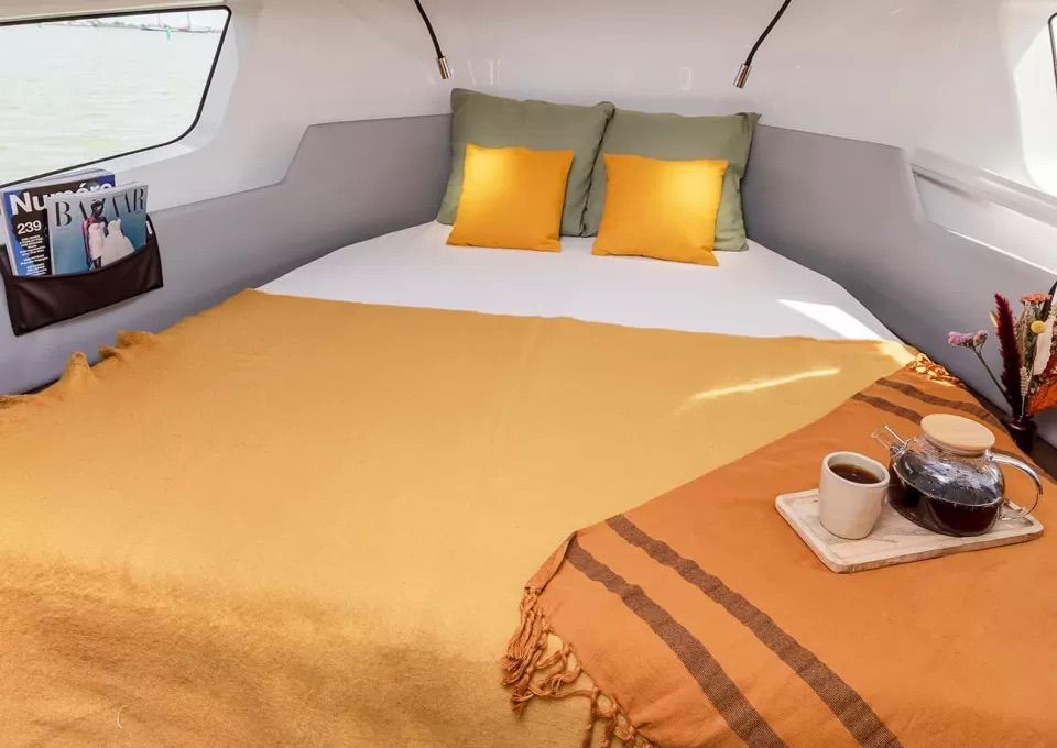 Interieur van de Delphia 10 Lounge