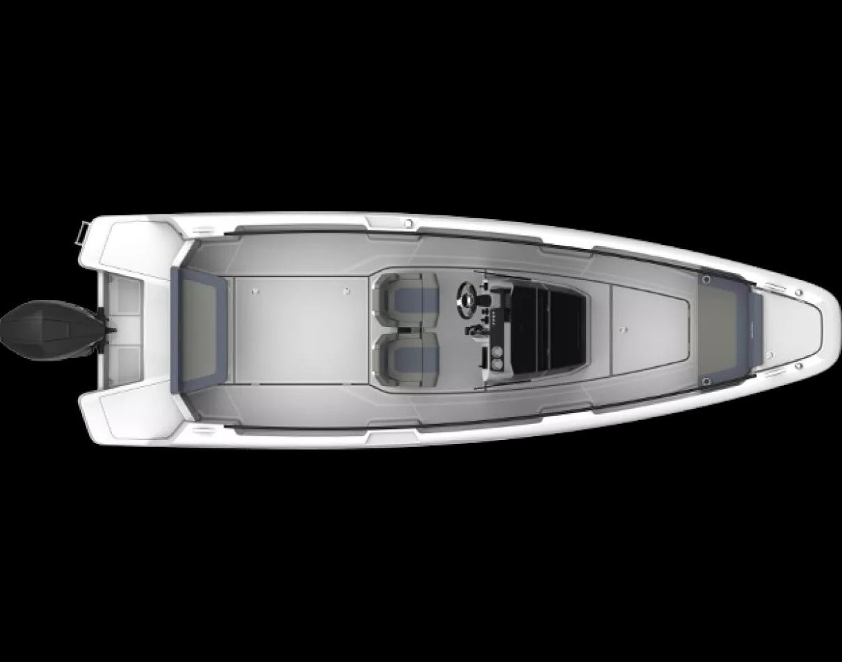Aft Sofa Layout, w. optional front deck seat