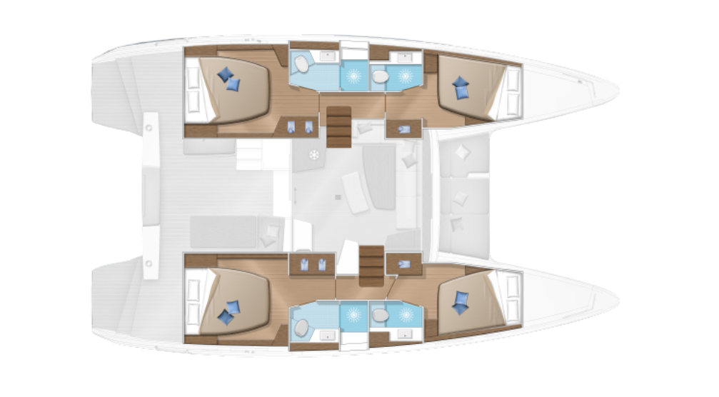 4-Cabin Layout